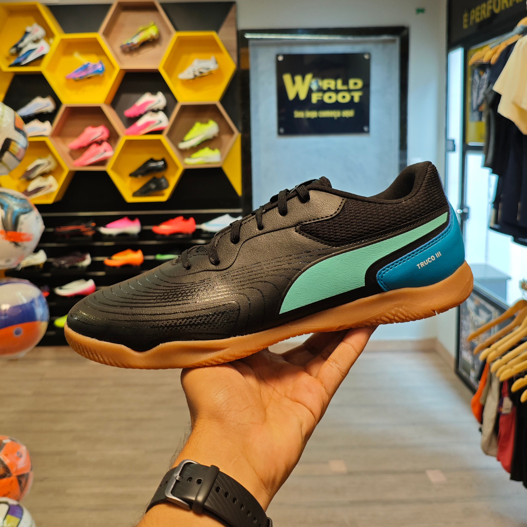 Chuteira Futsal Puma Truco III Indoor - PRONTA ENTREGA