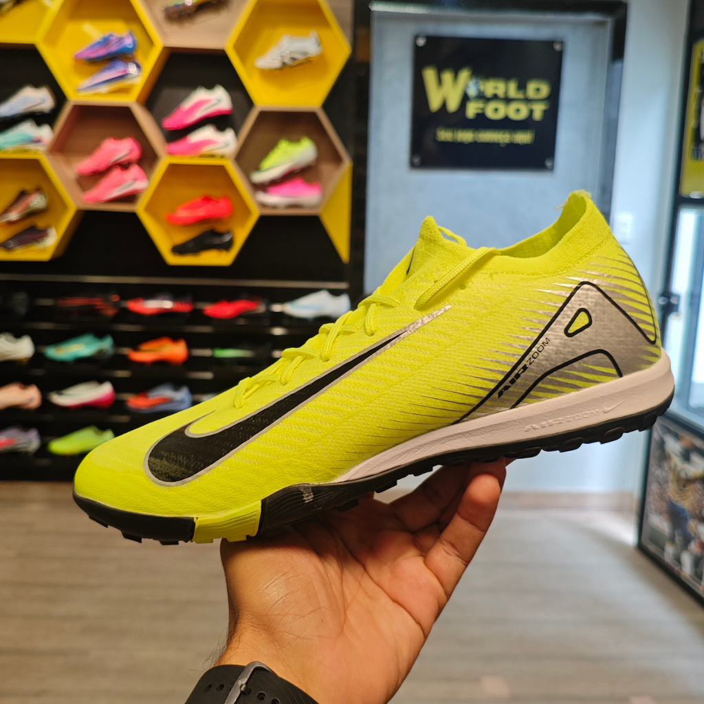 Chuteira Society Nike Vapor 16 Mad Voltage Elite TF - PRONTA ENTREGA
