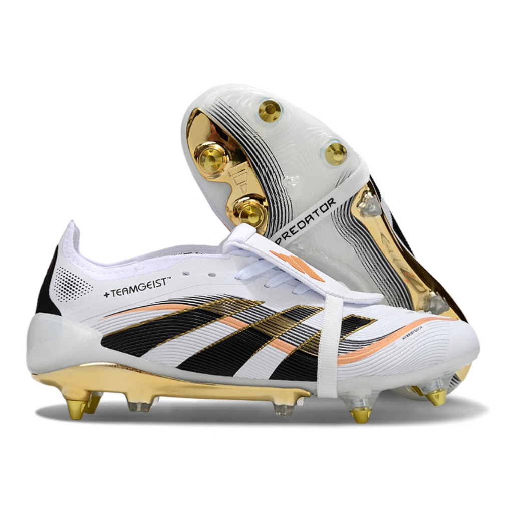 Chuteira de Campo Adidas Predator 25 Elite Tongue SG "Teamgeist" - PRONTA ENTREGA