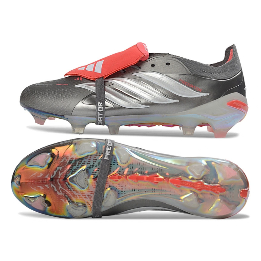 Chuteira de Campo Adidas Predator 26 Finishers Steel FG ELITE