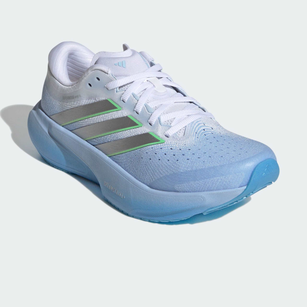 Tênis Adidas Supernova Rise RUNNING SHOES Azul claro