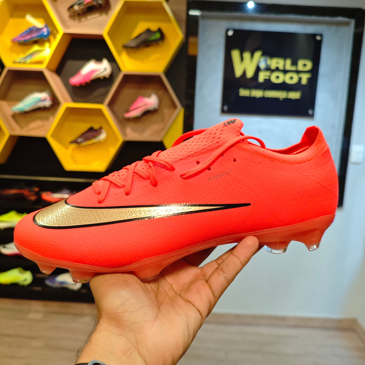 Chuteira de Campo Nike Vapor 17 FG ELITE "Break Em Pack" - PRONTA ENTREGA
