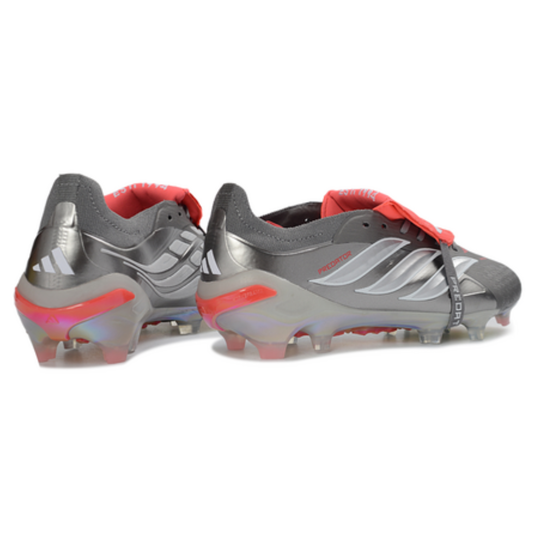 Chuteira de Campo Adidas Predator 26 Finishers Steel FG ELITE - PRONTA ENTREGA