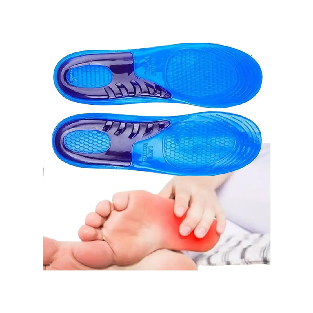 Palmilha Ortopédica de Silicone Gel - Conforto e Amortecimento