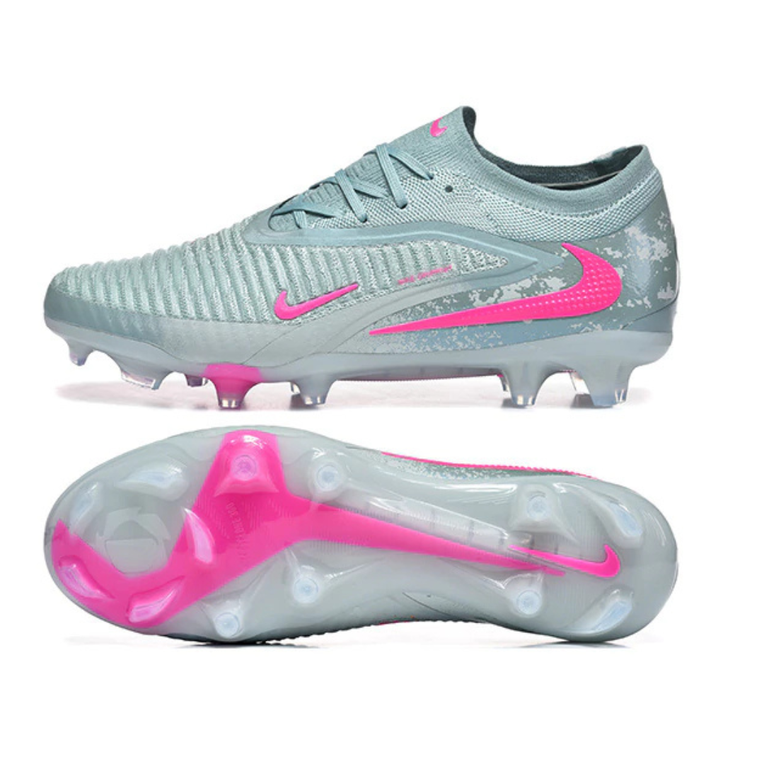 Chuteira de Campo Nike Phantom 6 Fg Elite Azul/Rosa