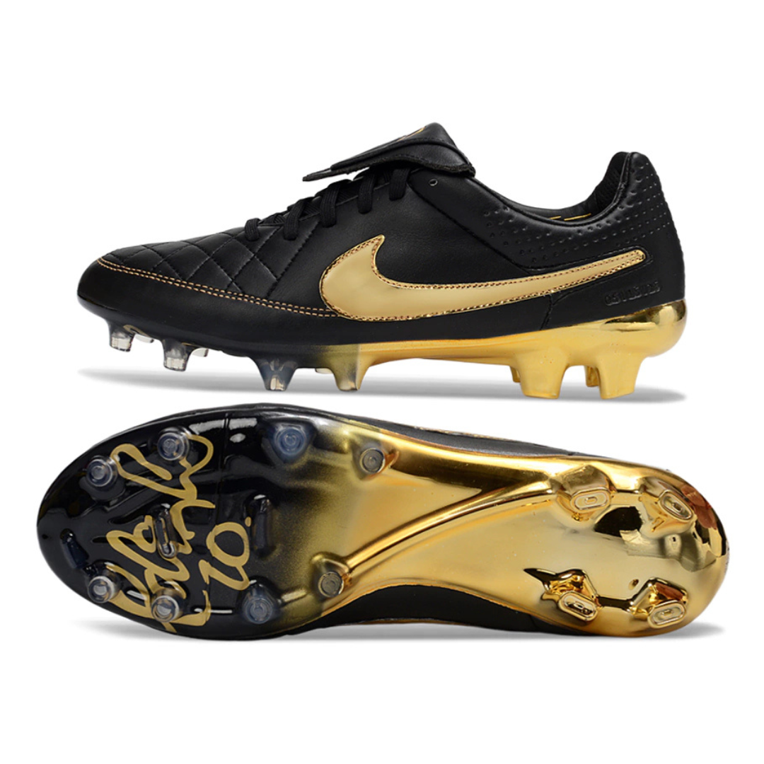 Chuteira de Campo Nike R10 “Touch of Gold” – Edição Especial  FG ELITE