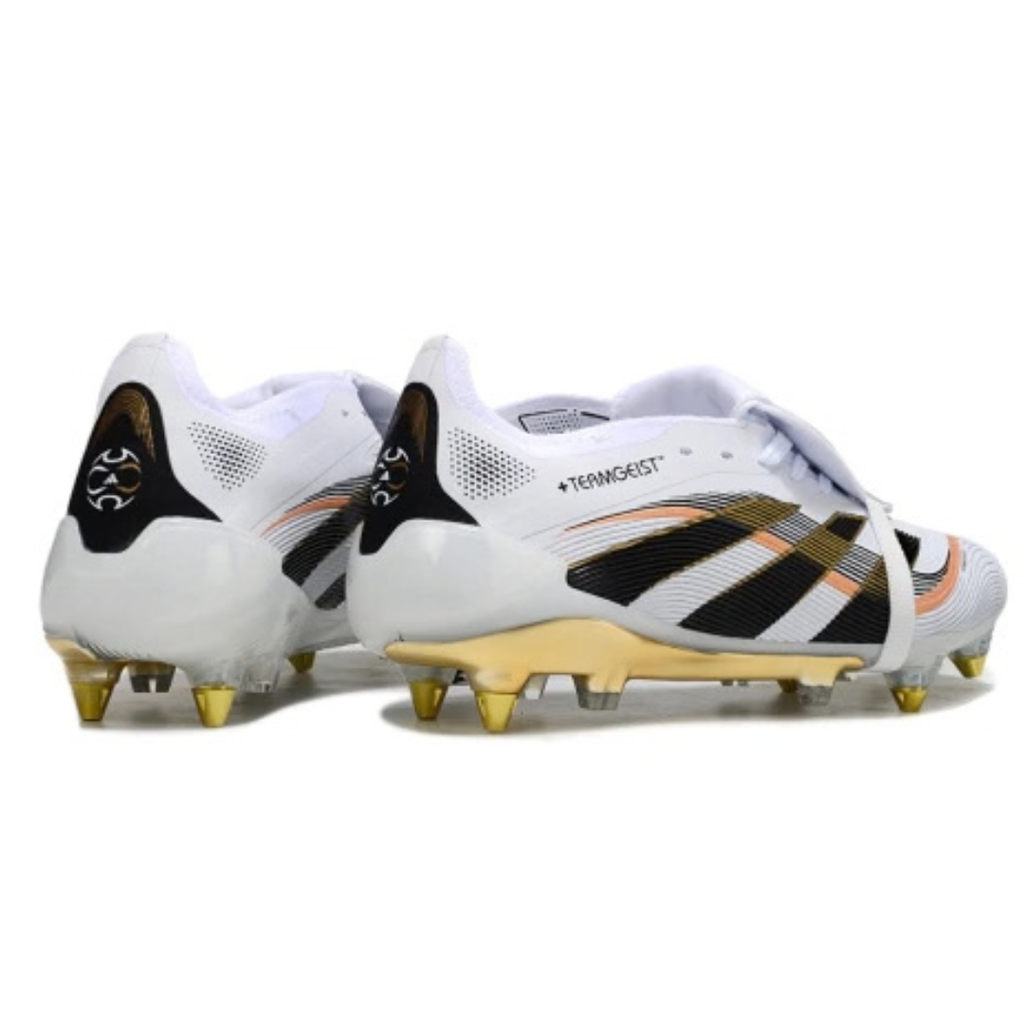 Chuteira de Campo Adidas Predator 25 Elite Tongue SG "Teamgeist" - PRONTA ENTREGA