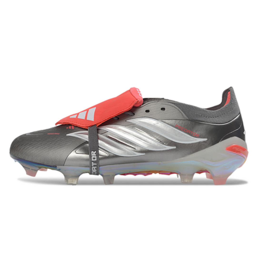 Chuteira de Campo Adidas Predator 26 Finishers Steel FG ELITE - PRONTA ENTREGA