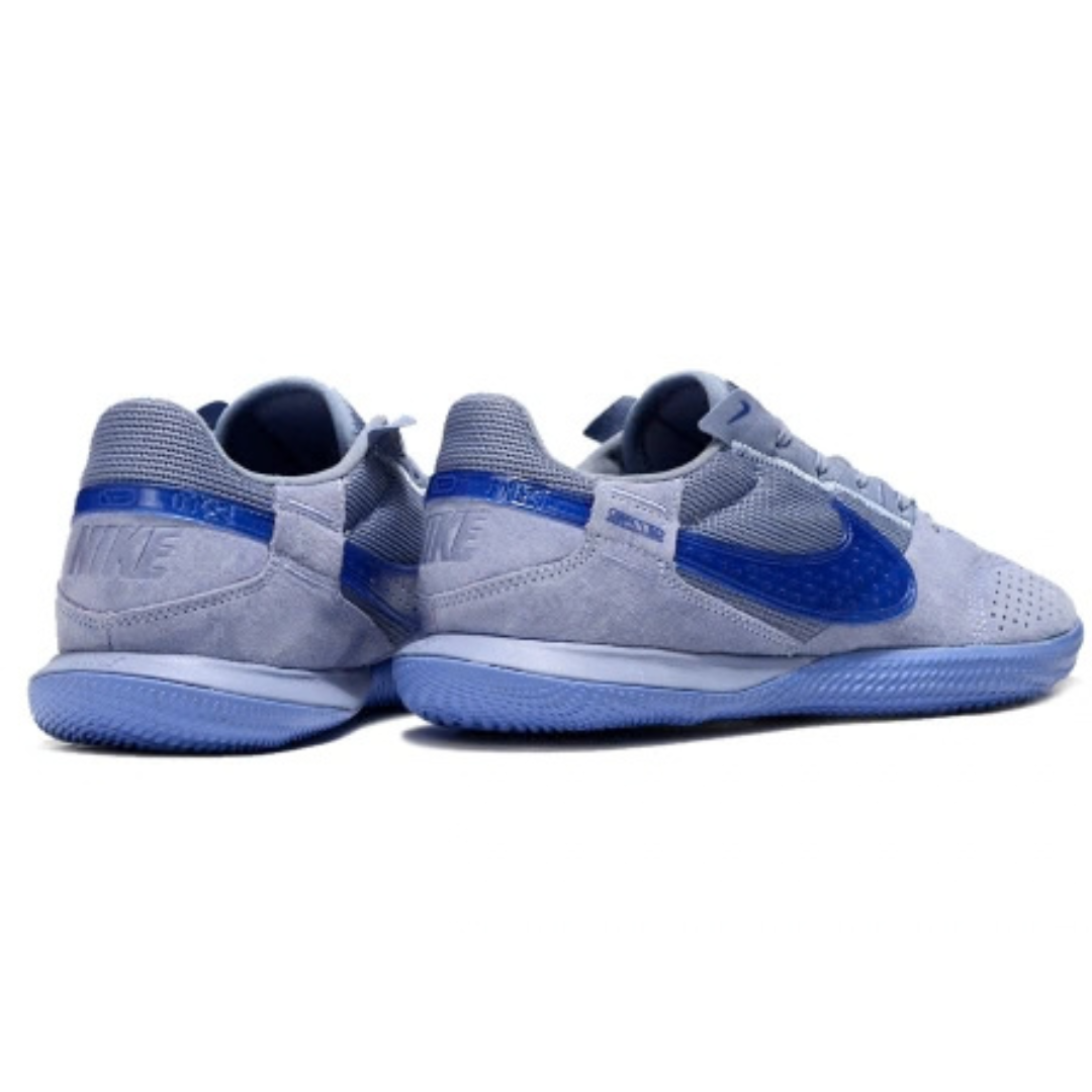 Chuteira de Futsal Nike Street Gato  IC - Cinza/Roxo