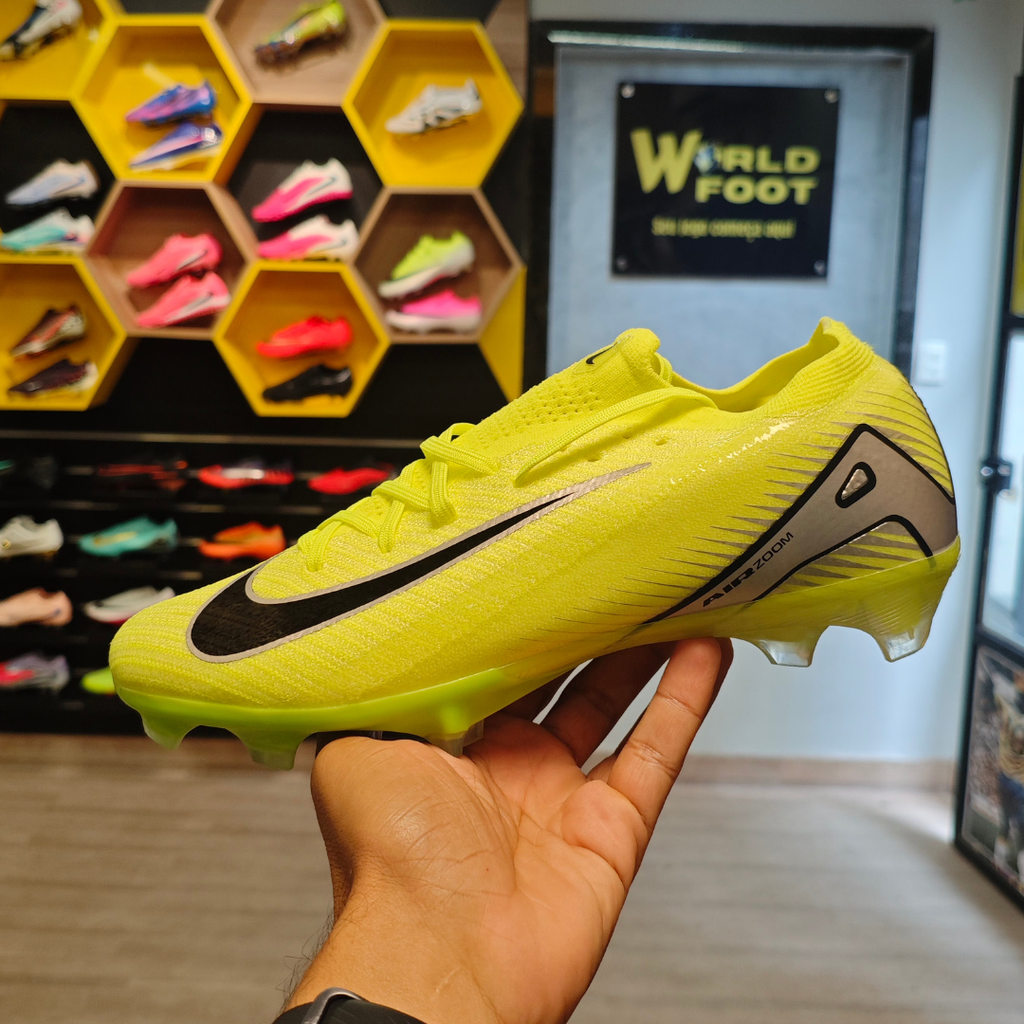 Chuteira de Campo Nike Mercurial Vapor 16 Elite Mad Voltage FG - PRONTA ENTREGA