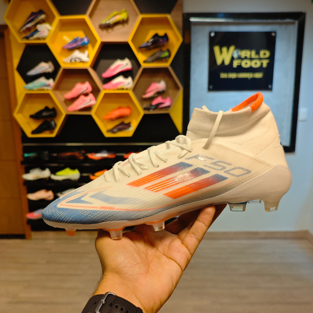Chuteira de Campo Adidas F50 Mid Elite FG - PRONTA ENTREGA