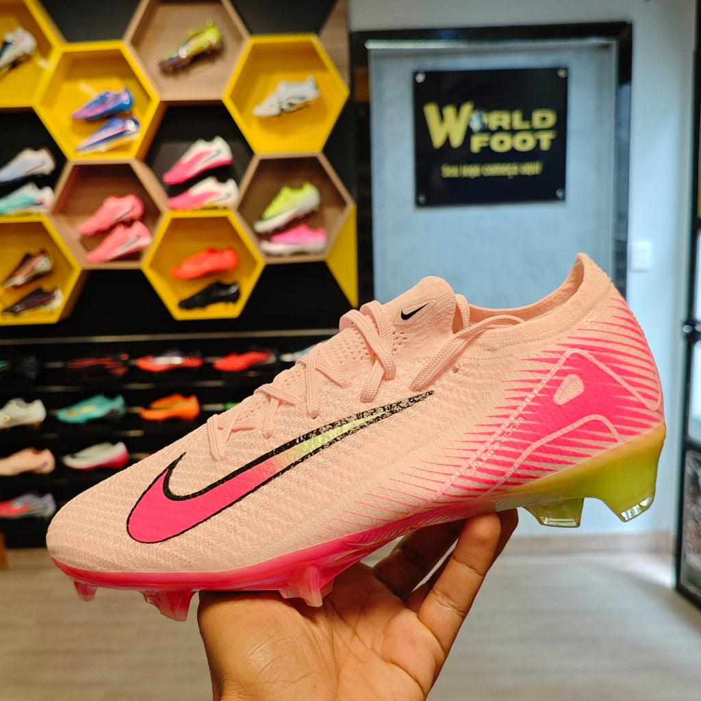 Chuteira de Campo Nike Mercurial Vapor 16 Rosa Elite FG - PRONTA ENTREGA