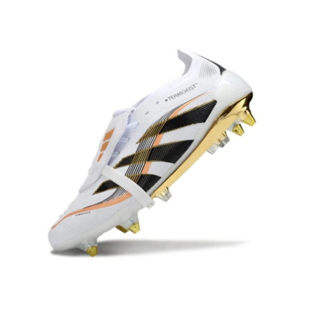 Chuteira de Campo Adidas Predator 25 Elite Tongue SG "Teamgeist" - PRONTA ENTREGA