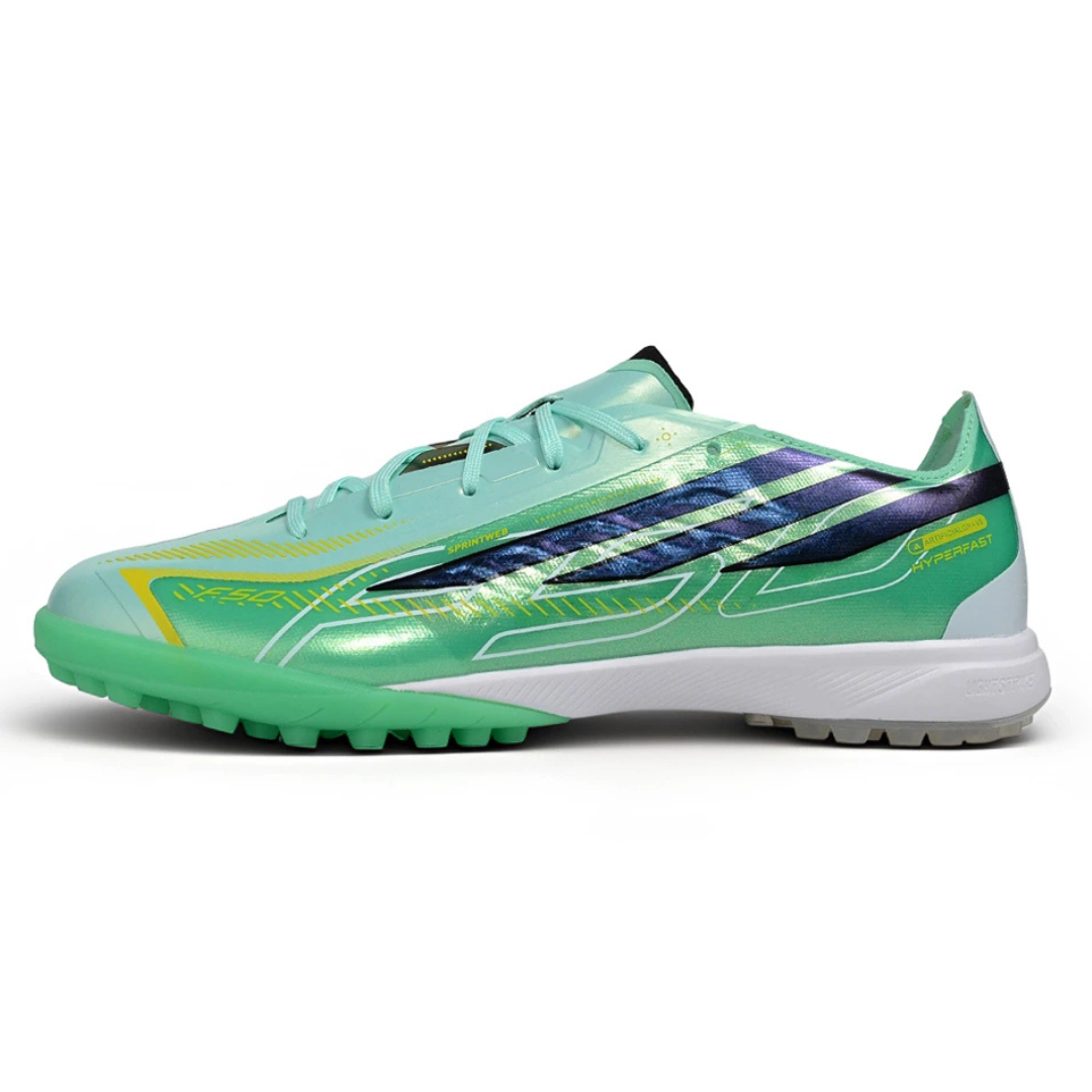 Chuteira Society Adidas F50 Hyperfast Laceless TF – Final Rush Pack