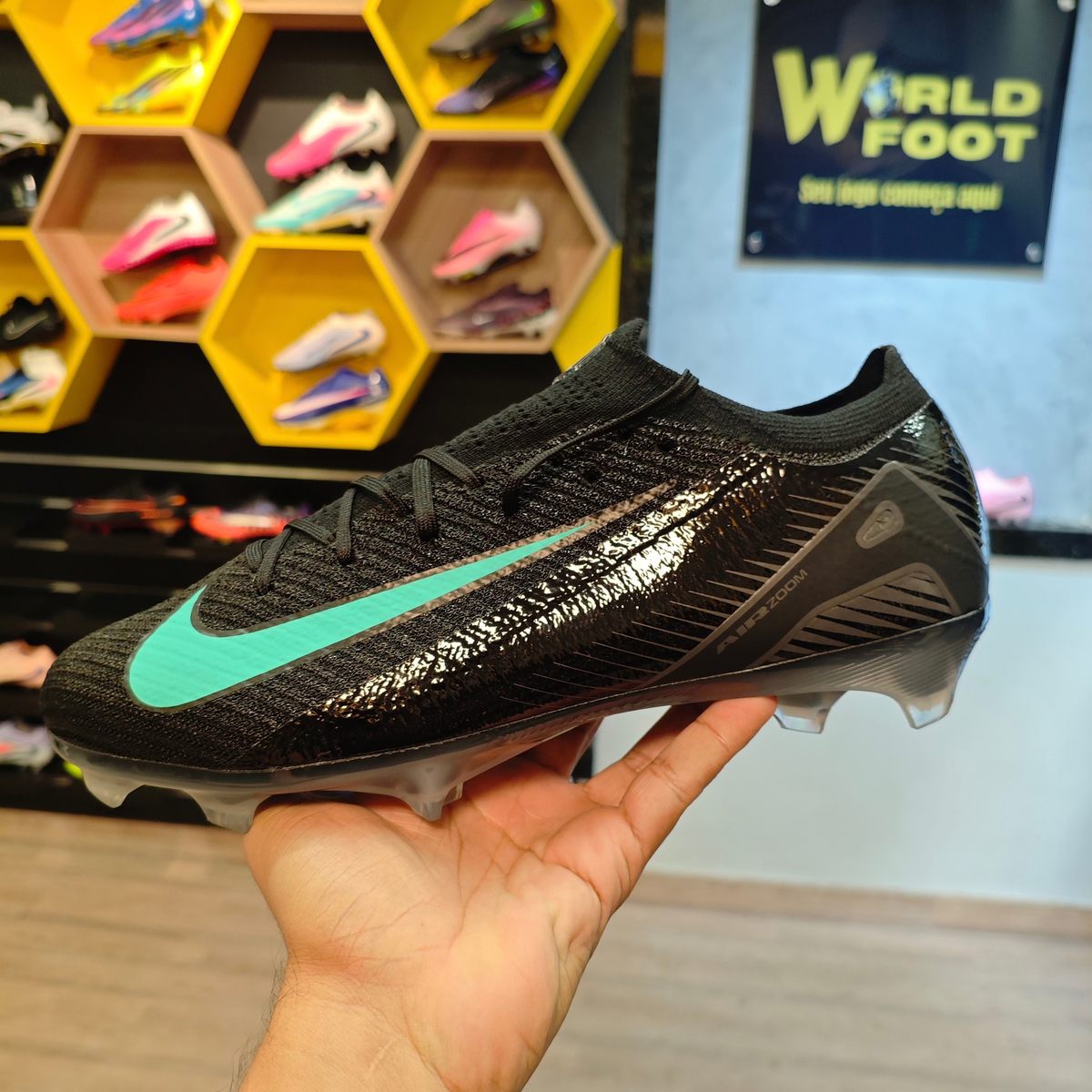 Chuteira de Campo Nike Mercurial Vapor 16 Eclipse FG ELITE - PRONTA ENTREGA