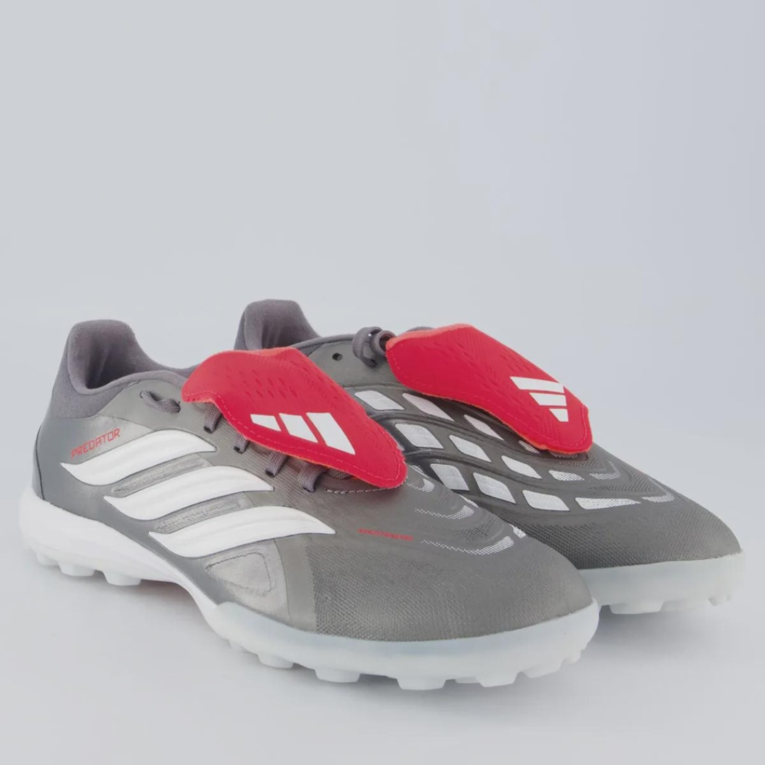 Chuteira Society ADIDAS Predator League 26 TF / Cinza - Prata