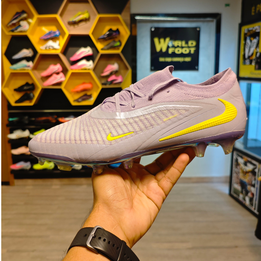 Chuteira de Campo Nike Phantom 6 Low Lilás FG ELITE - PRONTA ENTREGA