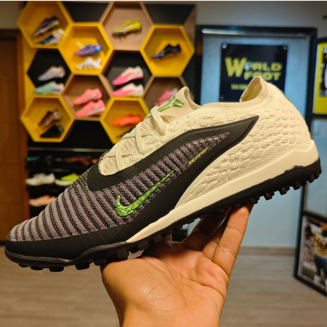 CHUTEIRA SOCIETY NIKE PHANTOM 6 BLACK MAMBA TF ELITE SOLADO PRETO- PRONTA ENTREGA