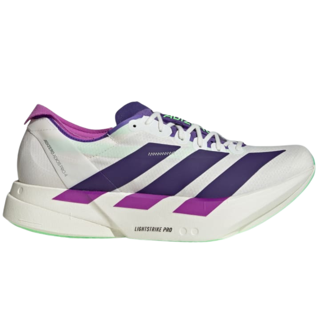Tênis Adidas Adizero Adios Pro 4 – White/Purple