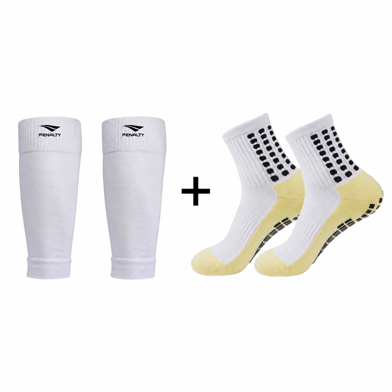 MEIAS ANTIDERRAPANTES + MEIÃO CORTADO