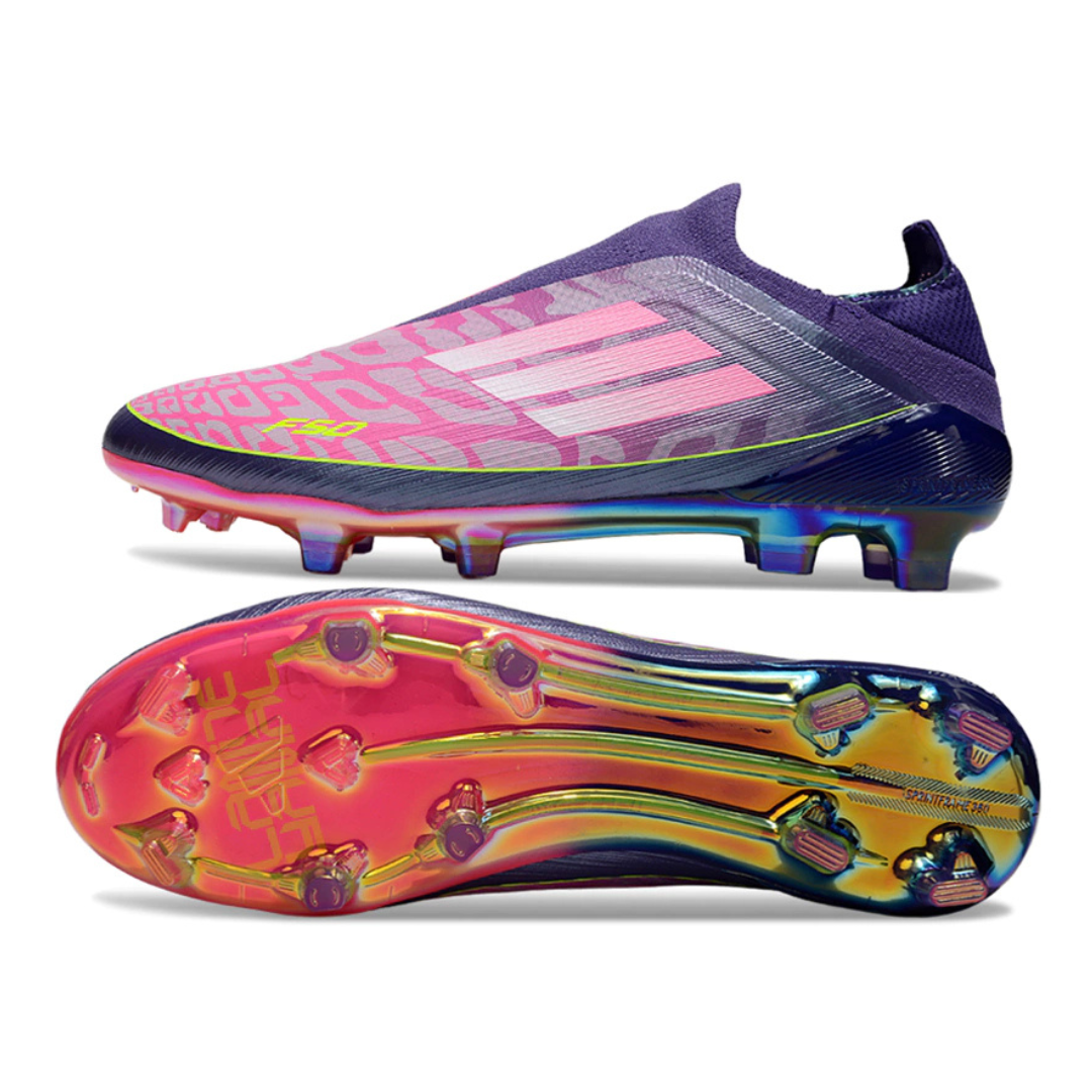 Chuteira de Campo Adidas F50 Lamine Yamal Roxa Elite FG