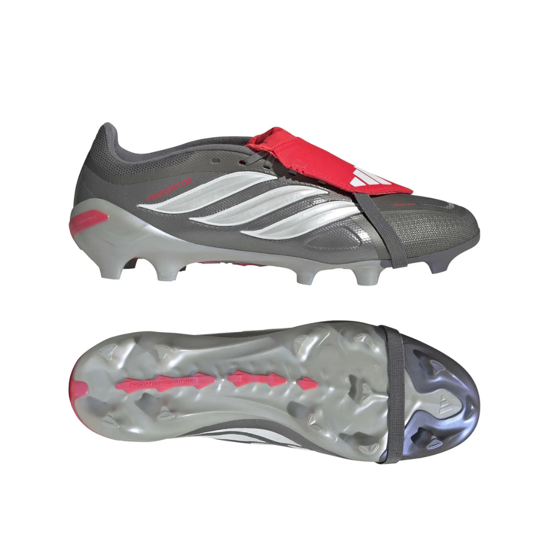 Chuteira de Campo Adidas Predator 26 Finishers Steel FG ELITE