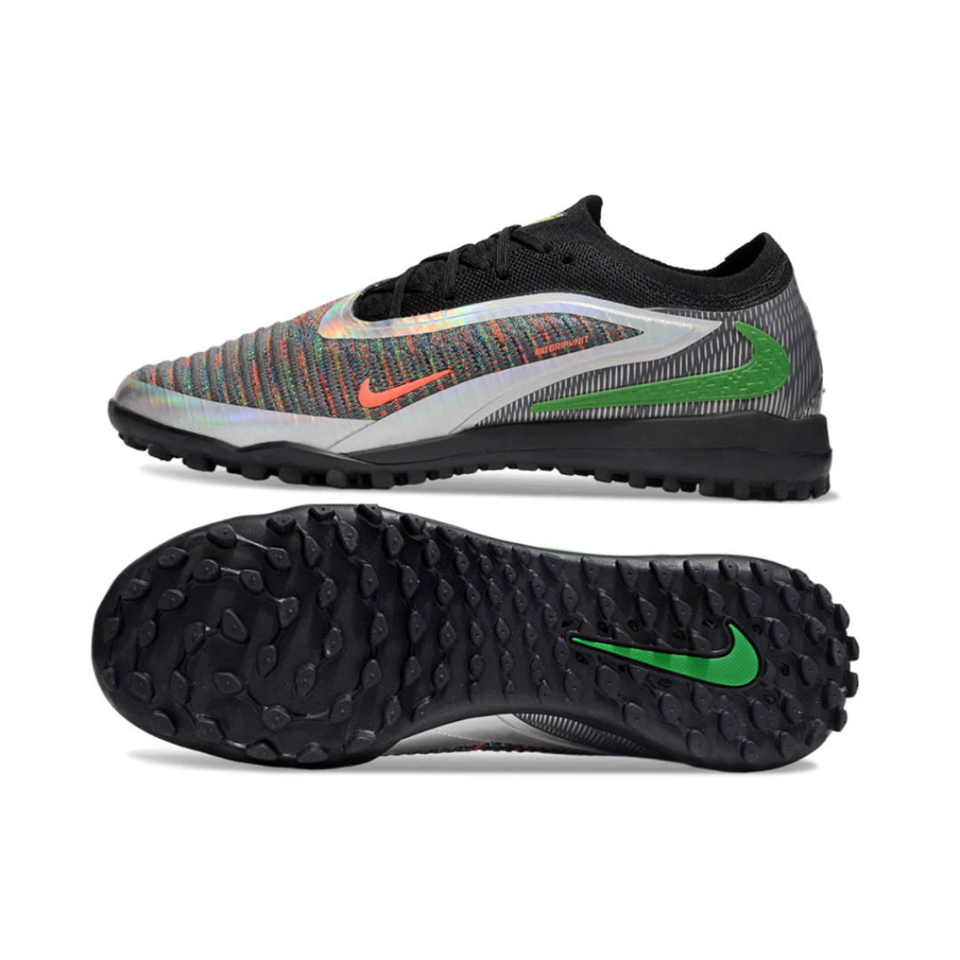 CHUTEIRA SOCIETY NIKE PHANTOM 6 EA SPORTS TF ELITE VERDE ESCURO