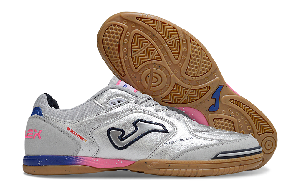 Chuteira de Futsal Joma Top Flex Rebound IC – Prata