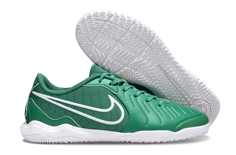 Chuteira de Futsal Nike Tiempo Legend 10 Pro – Fear Nothing Pack (Verde e Branco)