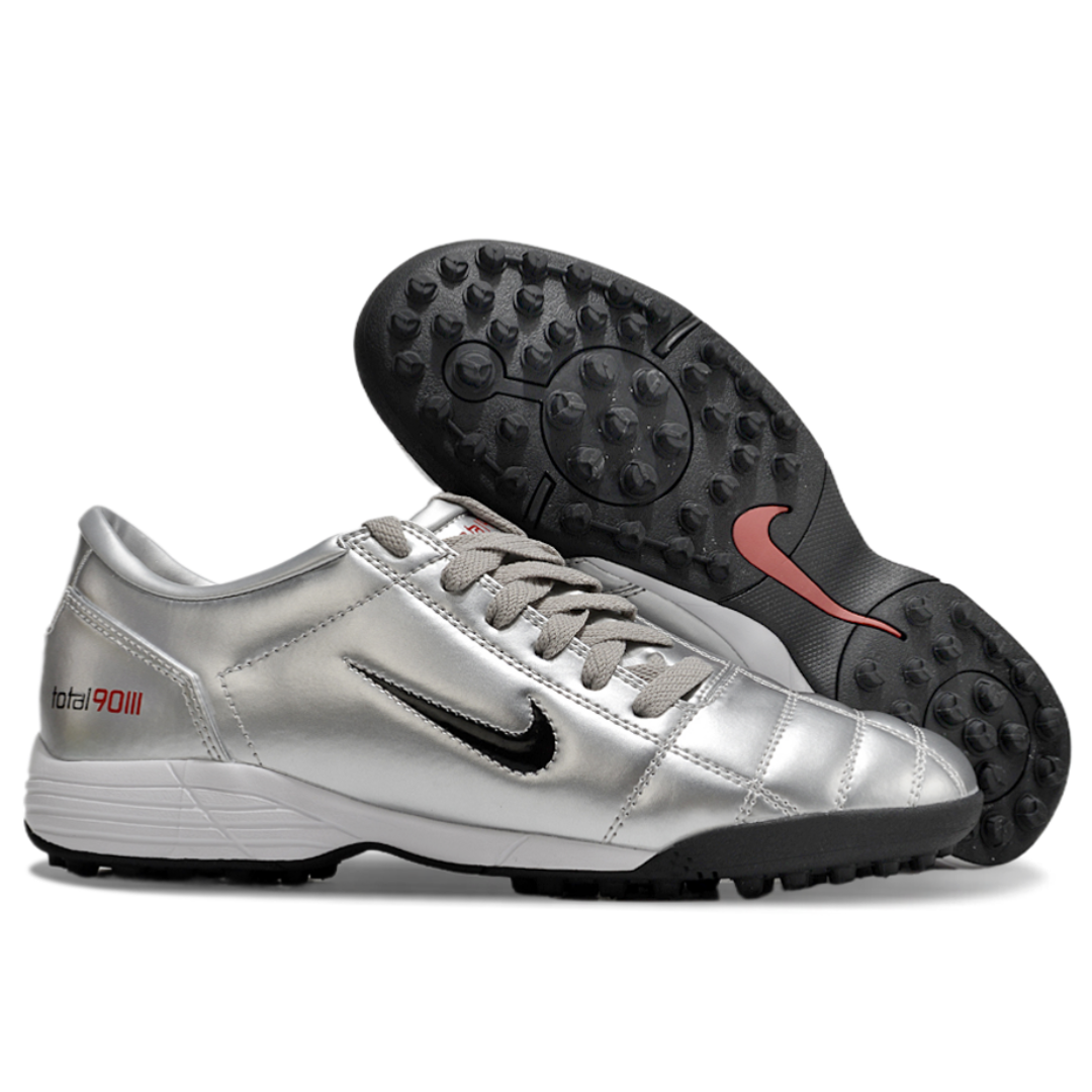 Chuteira Society Nike Total 90 III Prata