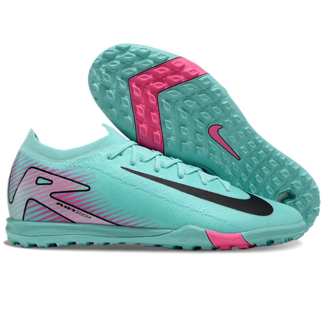 Chuteira Society Nike Vapor 16 Azul/Rosa Elite