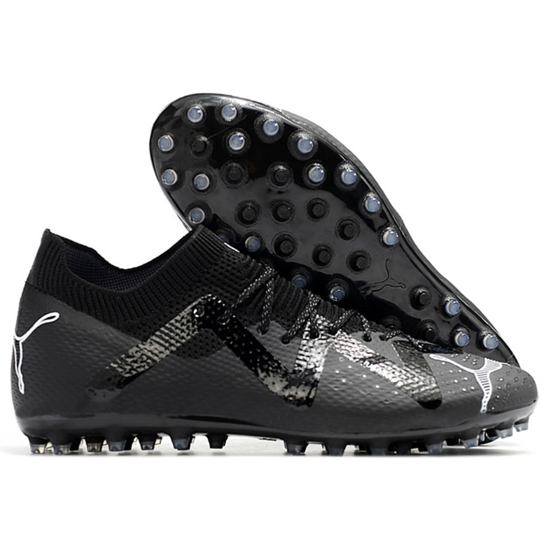 Chuteira Society Puma Future Trava MG Black