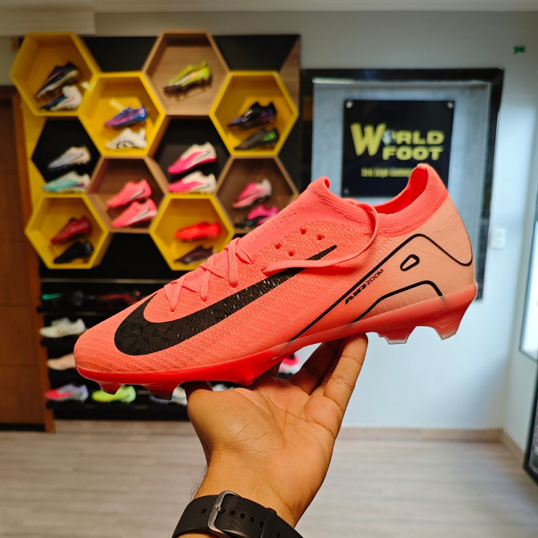 Chuteira de Campo Nike Vapor 16 Rosa e Preto  FG ELITE - PRONTA ENTREGA